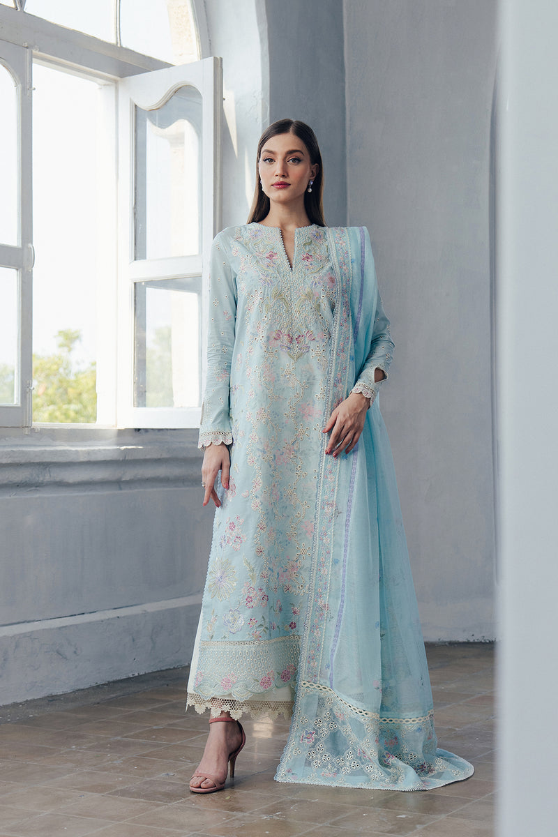 Afrozeh | Day Break 26 | Dawnfall - Luxury Dress - available at Maria Faisal in UK and USA.
