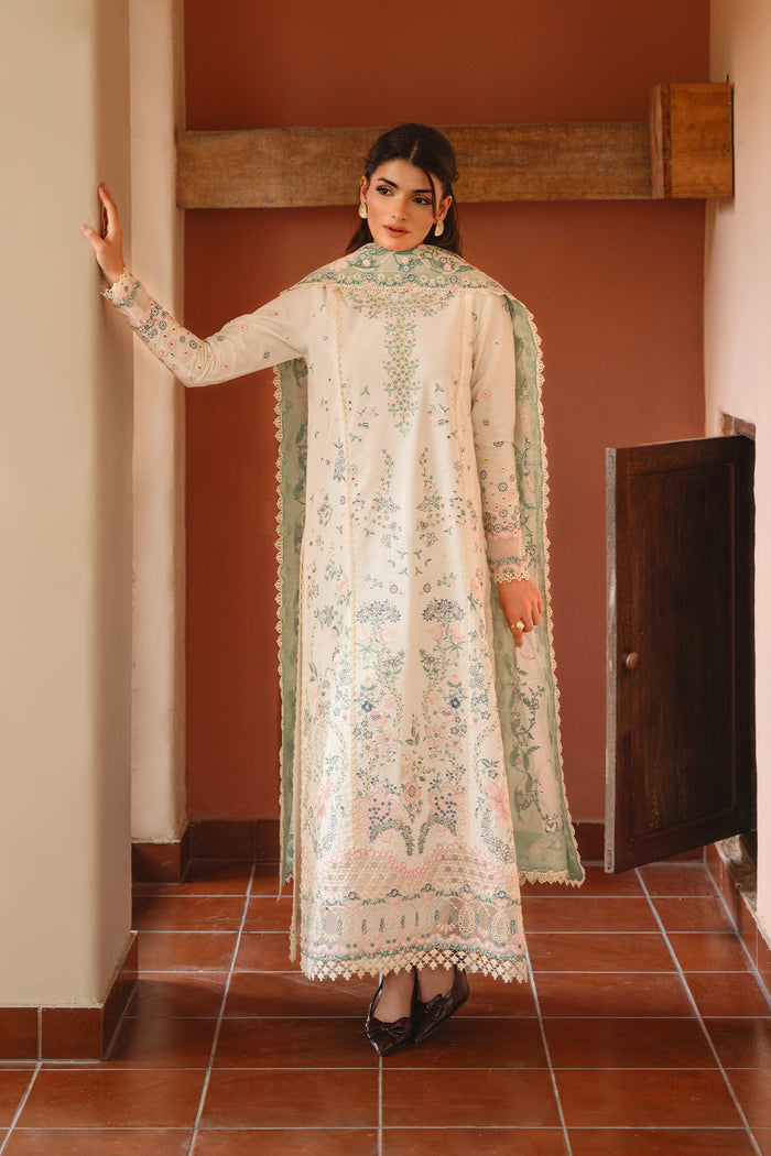 Ayzel | Whisper 26 | BAREEZE - Luxury Dress - available at Maria Faisal in UK and USA.