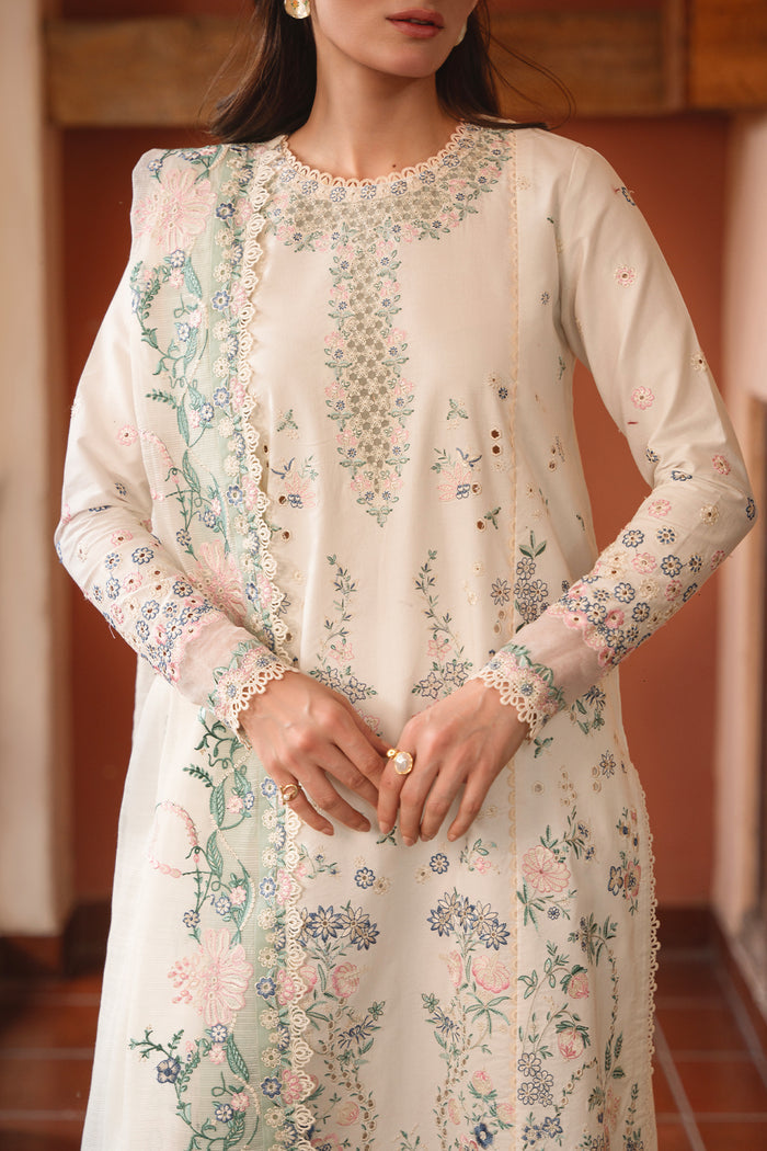 Ayzel | Whisper 26 | BAREEZE - Luxury Dress - available at Maria Faisal in UK and USA.