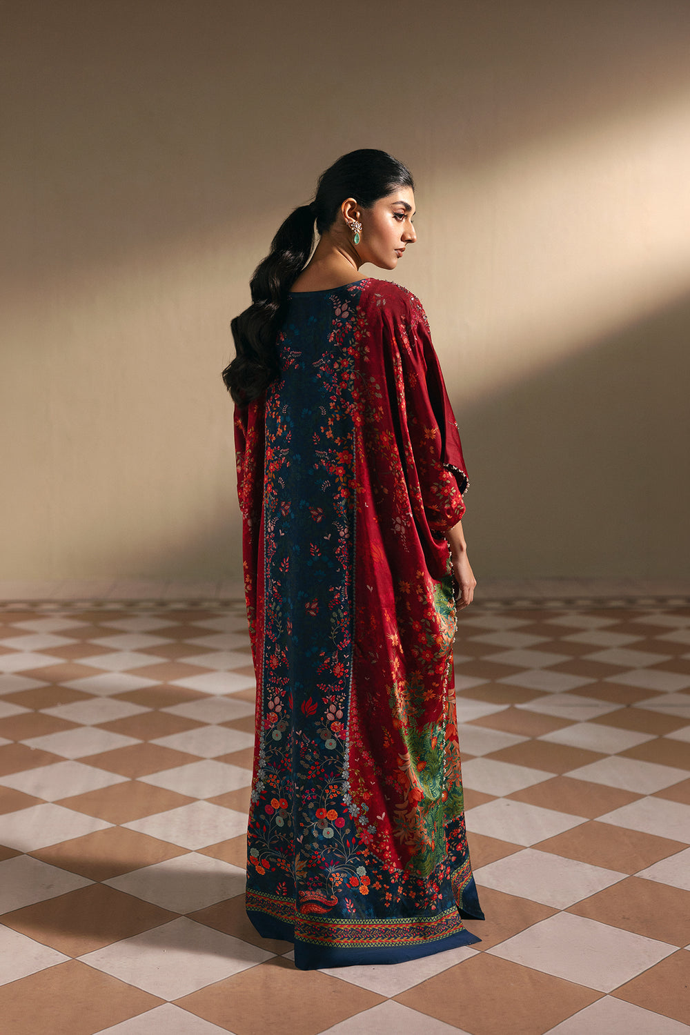 Afrozeh | Silk Muse 26 | Grandeur - Luxury Dress - available at Maria Faisal in UK and USA.
