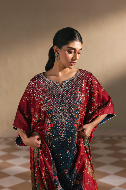 Afrozeh | Silk Muse 26 | Grandeur - Luxury Dress - available at Maria Faisal in UK and USA.