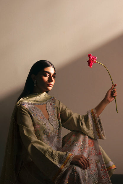 Afrozeh | Silk Muse 26 | Sublime - Luxury Dress - available at Maria Faisal in UK and USA.