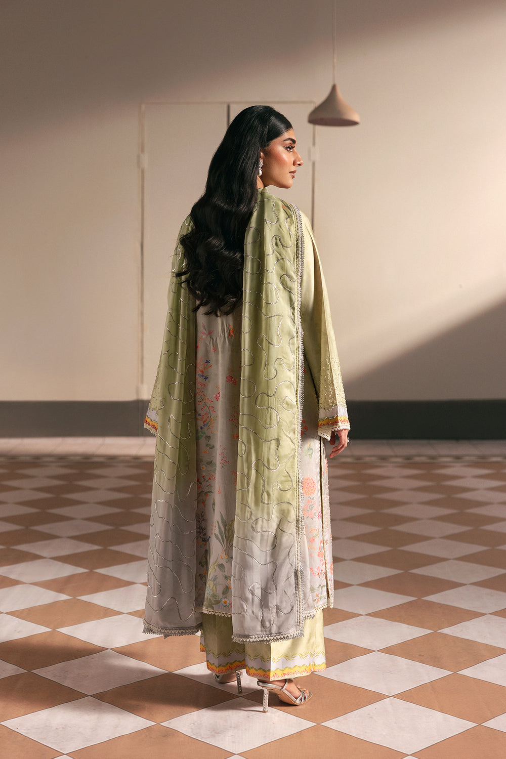 Afrozeh | Silk Muse 26 | Sublime - Luxury Dress - available at Maria Faisal in UK and USA.