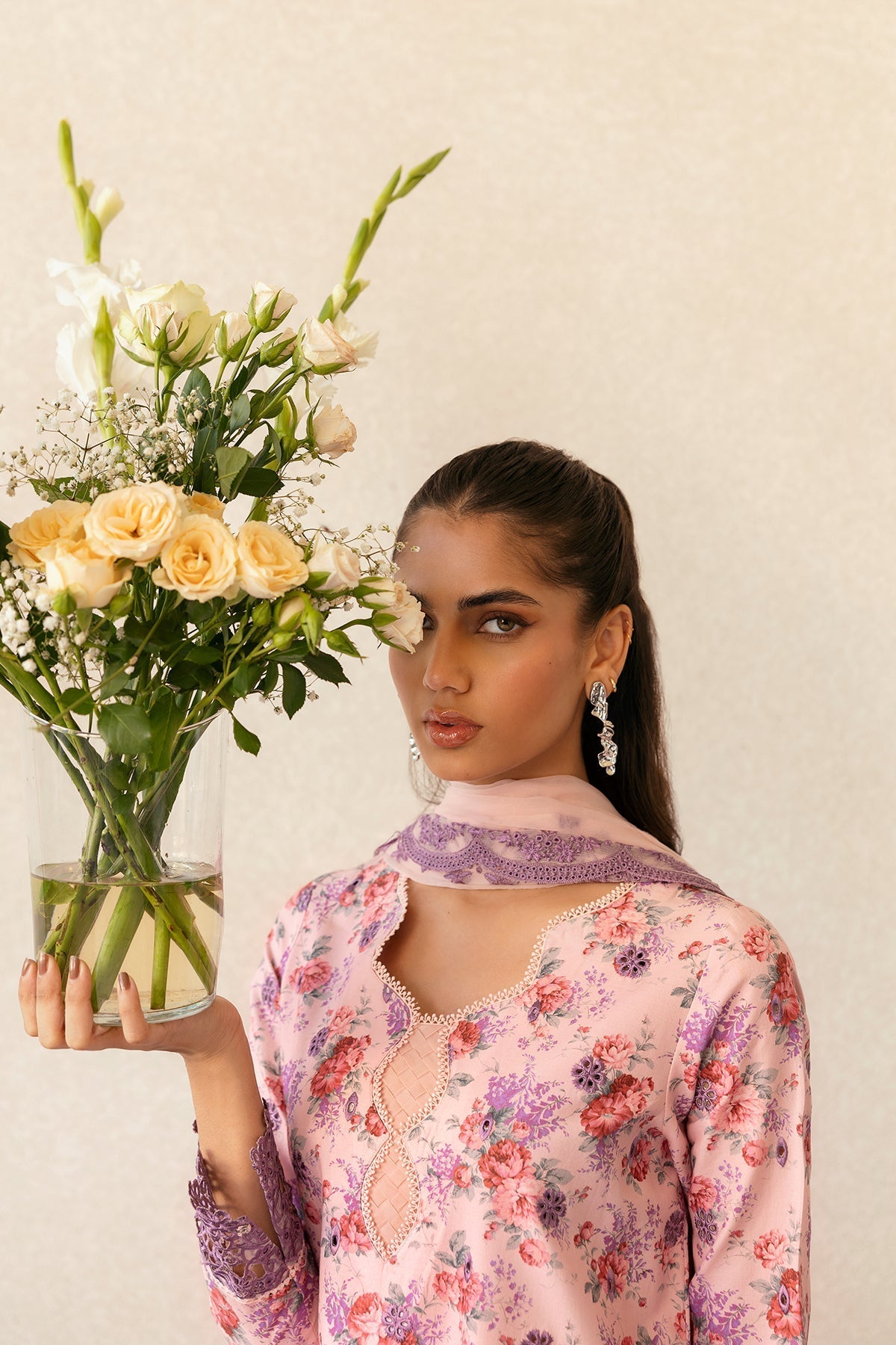 Afrozeh | Day Break | Dusk Laced - Ladies Clothes - Maria Faisal