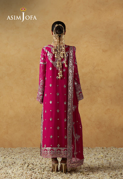 Asim Jofa | Wedding Festive Collection | AJULN-21 - Wedding Dress - available at Maria Faisal in UK and USA.