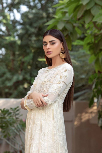 Panache | Pret | White Sparkle by Maria Faisal - Registered Vendor of : Panache By Mona - type : Ladies Clothes - 100% original wedding dresses