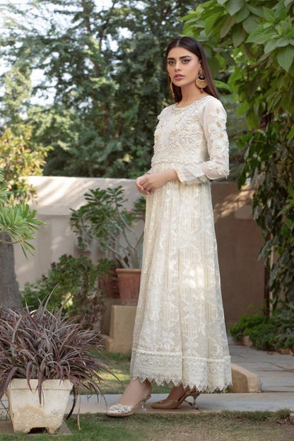 Panache | Pret | White Sparkle by Maria Faisal - Registered Vendor of : Panache By Mona - type : Ladies Clothes - 100% original wedding dresses