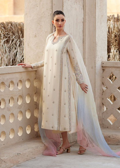 Kanwal Malik | Ghina Luxury Pret | Reham - Luxury Dress - available at Maria Faisal in UK and USA.