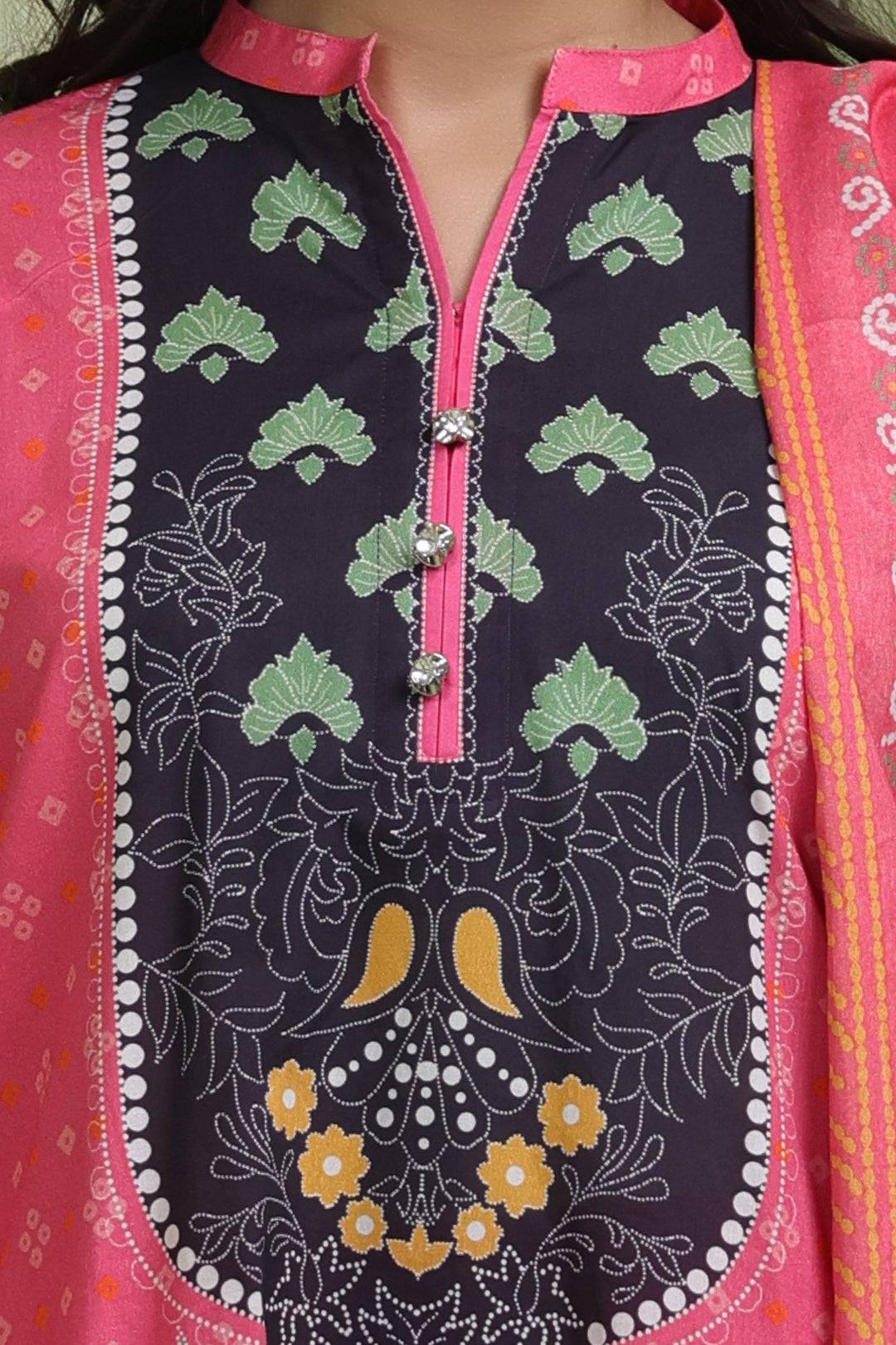 Zellbury | Unstitched 2 Piece Lawn | Embroidered Shirt Dupatta - 1171 by Maria Faisal - Registered Vendor of : Zellbury Women - type : Essential Unstitched - 100% original wedding dresses