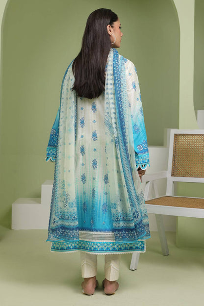 Zellbury | Unstitched 2 Piece Lawn | Embroidered Shirt Dupatta - 1694 by Maria Faisal - Registered Vendor of : Zellbury Women - type : Essential Unstitched - 100% original wedding dresses