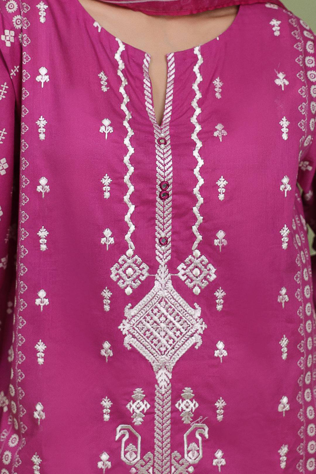 Zellbury | Unstitched 2 Piece Lawn | Embroidered Shirt Dupatta - 1717 by Maria Faisal - Registered Vendor of : Zellbury Women - type : Essential Unstitched - 100% original wedding dresses