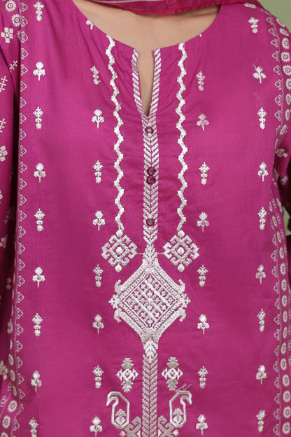 Zellbury | Unstitched 2 Piece Lawn | Embroidered Shirt Dupatta - 1717 by Maria Faisal - Registered Vendor of : Zellbury Women - type : Essential Unstitched - 100% original wedding dresses
