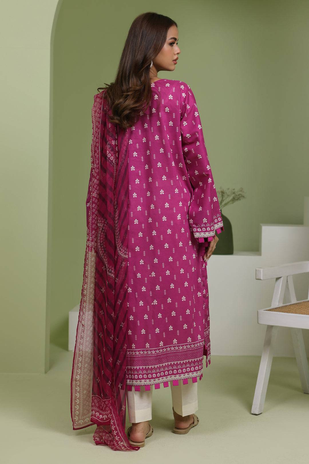 Zellbury | Unstitched 2 Piece Lawn | Embroidered Shirt Dupatta - 1717 by Maria Faisal - Registered Vendor of : Zellbury Women - type : Essential Unstitched - 100% original wedding dresses