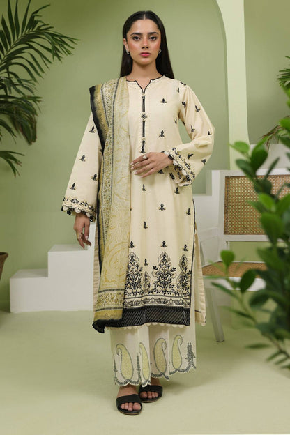 Zellbury | Unstitched 3 Piece Lawn | Embroidered Shirt Shalwar Dupatta - 1369 by Maria Faisal - Registered Vendor of : Zellbury Women - type : Essential Unstitched - 100% original wedding dresses