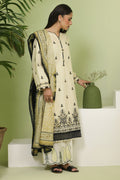 Zellbury | Unstitched 3 Piece Lawn | Embroidered Shirt Shalwar Dupatta - 1369 - Designer Dress with Intricate embroidery and embellishments. Shop elegent wedding dress at Maria Faisal.