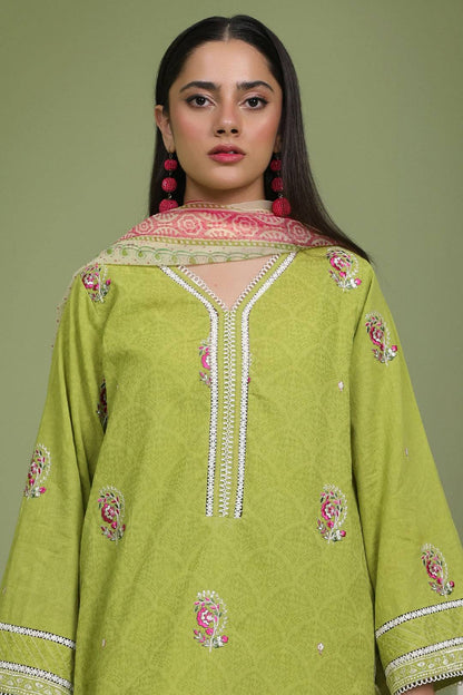 Zellbury | Unstitched 3 Piece Lawn | Embroidered Shirt Shalwar Dupatta - 1462 by Maria Faisal - Registered Vendor of : Zellbury Women - type : Essential Unstitched - 100% original wedding dresses