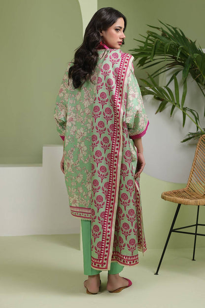 Zellbury | Unstitched 3 Piece Lawn | Shirt Shalwar Dupatta - 1502 by Maria Faisal - Registered Vendor of : Zellbury Women - type : Essential Unstitched - 100% original wedding dresses