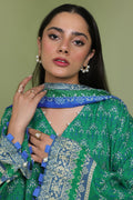 Zellbury | Unstitched 3 Piece Lawn | Shirt Shalwar Dupatta - 1697 - Designer Dress with Intricate embroidery and embellishments. Shop elegent wedding dress at Maria Faisal.