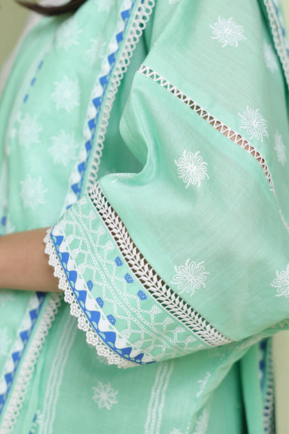 Zellbury | Unstitched 3 Piece Slub | Shirt Shalwar Dupatta - 1240 by Maria Faisal - Registered Vendor of : Zellbury Women - type : Essential Unstitched - 100% original wedding dresses