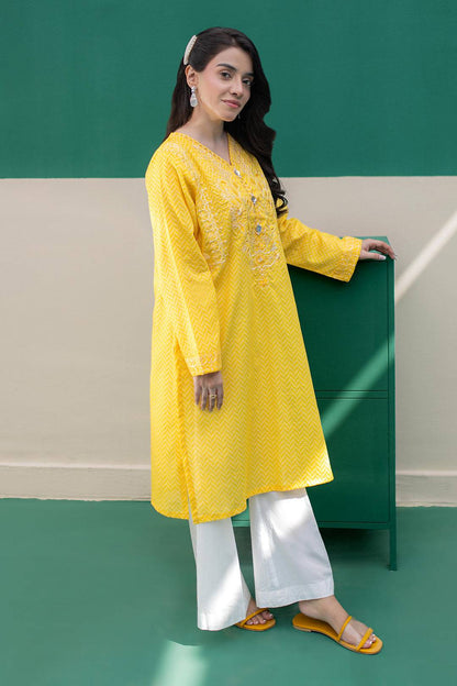 Zellbury | Summer Pret | Embroidered Kurta - 2895 by Maria Faisal - Registered Vendor of : Zellbury Women - type : Essential Pret - 100% original wedding dresses