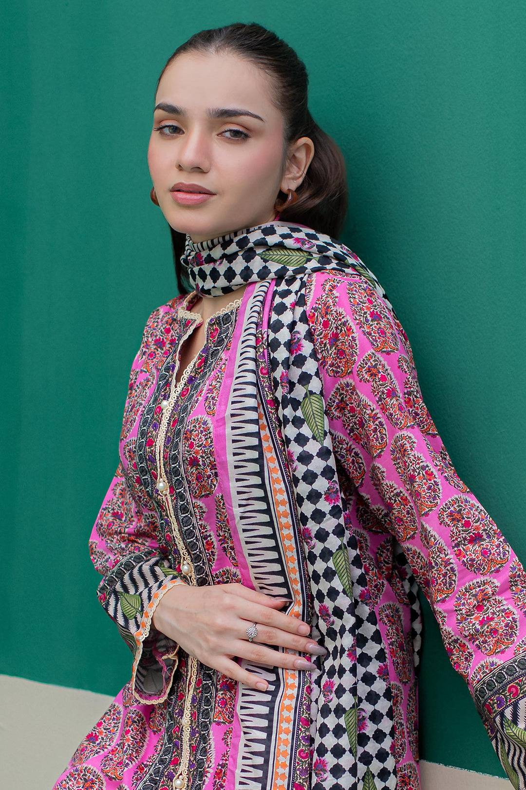 Zellbury | Summer Pret | Kurta Dupatta Trouser - 2830 by Maria Faisal - Registered Vendor of : Zellbury Women - type : Essential Pret - 100% original wedding dresses
