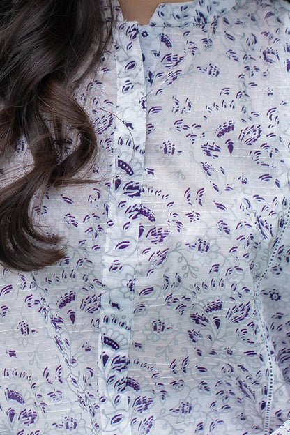 Zellbury | Summer Pret | Embroidered Kurta Trouser - 2116 by Maria Faisal - Registered Vendor of : Zellbury Women - type : Essential Pret - 100% original wedding dresses