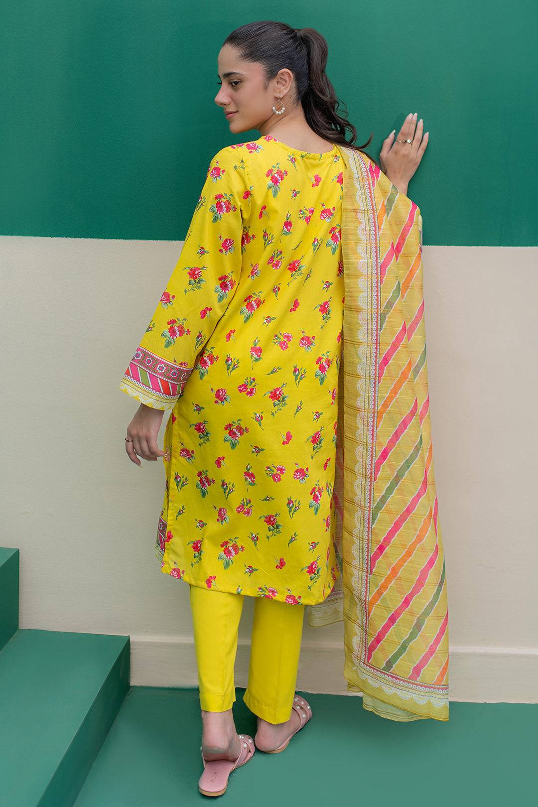 Zellbury | Summer Pret | Kurta Dupatta Trouser - 2111 by Maria Faisal - Registered Vendor of : Zellbury Women - type : Essential Pret - 100% original wedding dresses