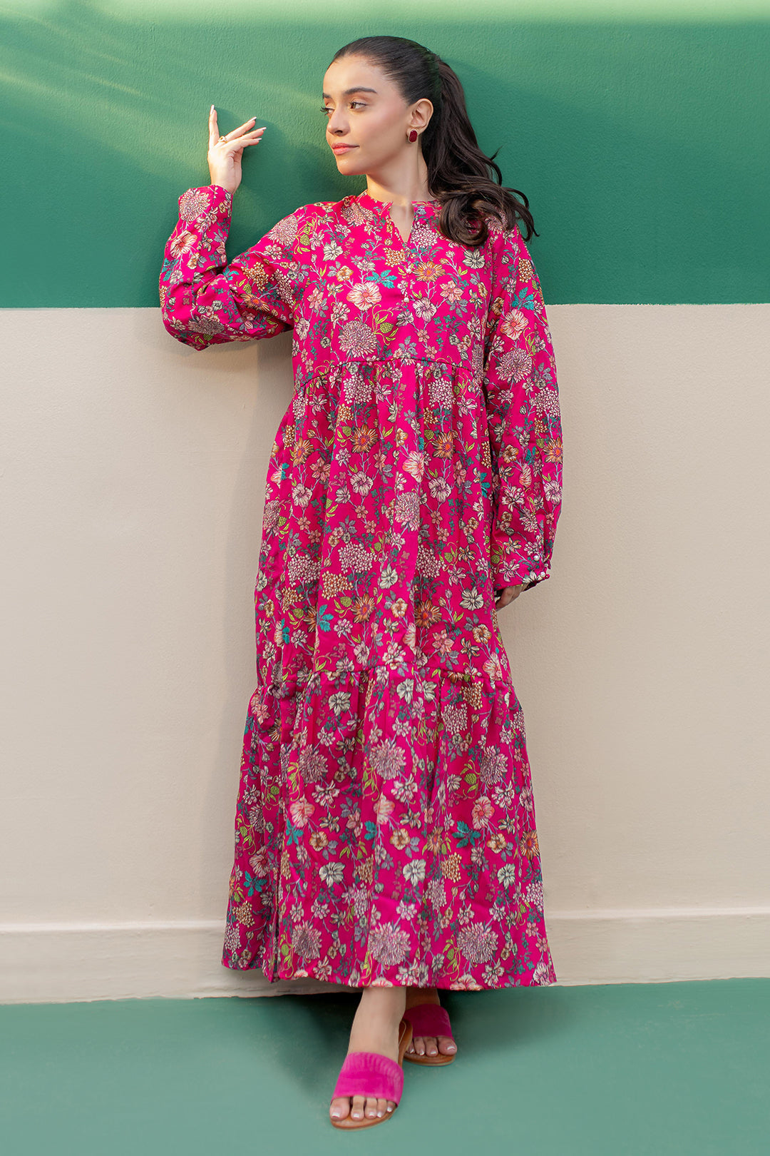 Zellbury | Winter Pret | Tunics - 3028 - Designer Dress with Intricate embroidery and embellishments. Shop elegent wedding dress at Maria Faisal.