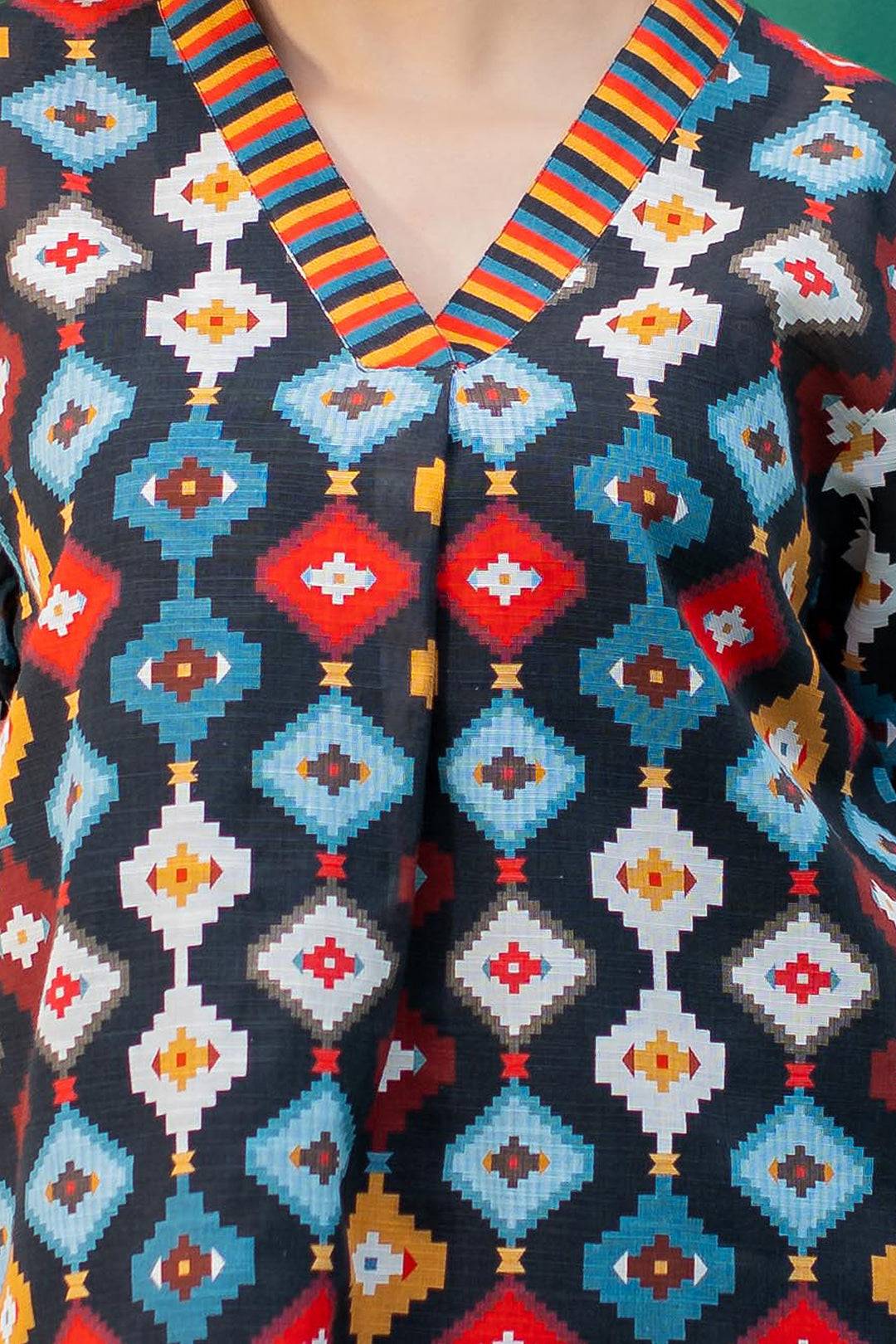 Zellbury | Winter Pret | Kurta - 3091 by Maria Faisal - Registered Vendor of : Zellbury Women - type : Essential Pret - 100% original wedding dresses