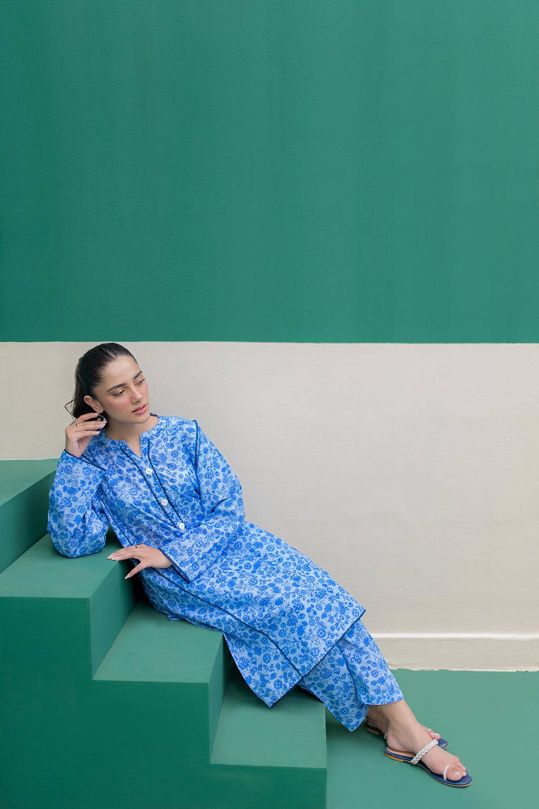 Zellbury | Winter Pret | Kurta Trouser - 3062 by Maria Faisal - Registered Vendor of : Zellbury Women - type : Essential Pret - 100% original wedding dresses