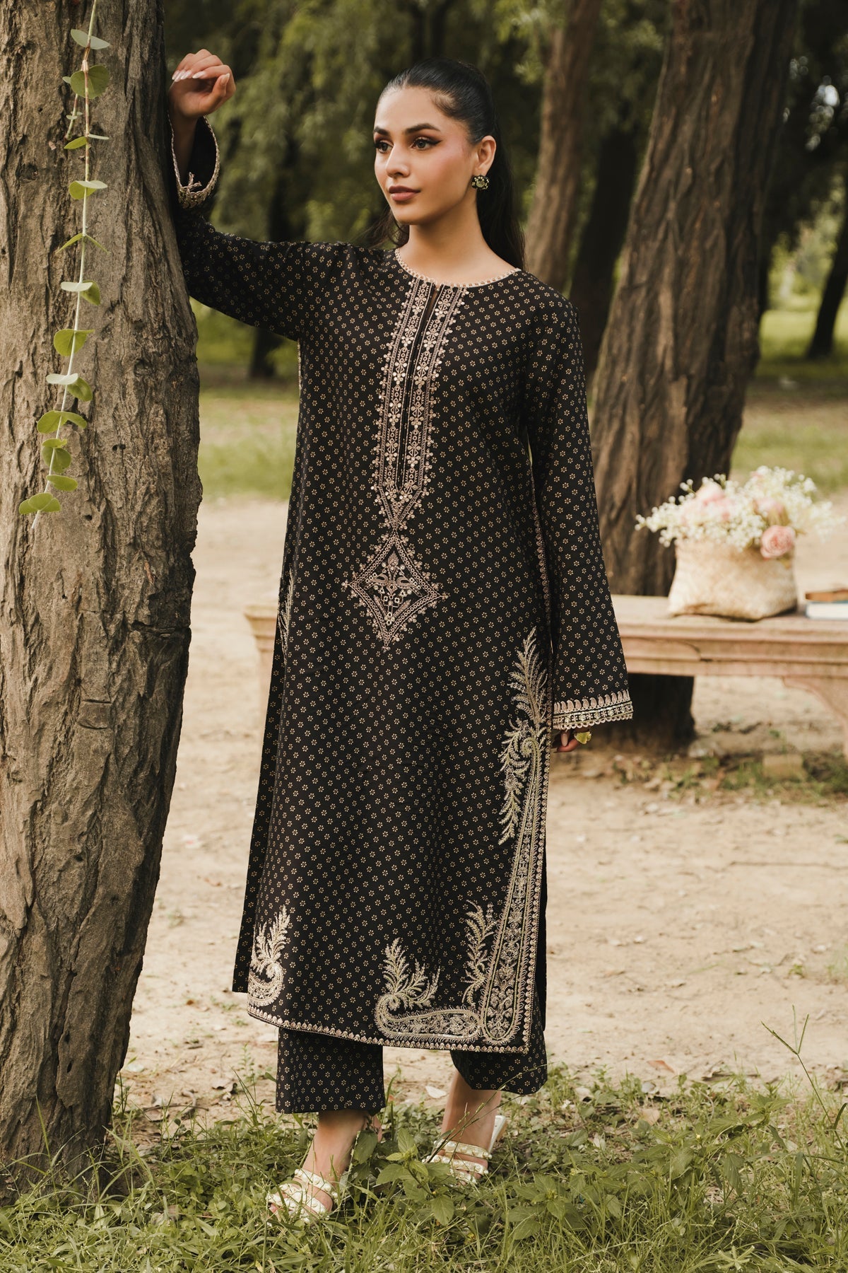 Xenia Formals | Autumn Refresh | BALI - B - is Black dress from Xenia Formals - Ladies Clothes - Maria Faisal
