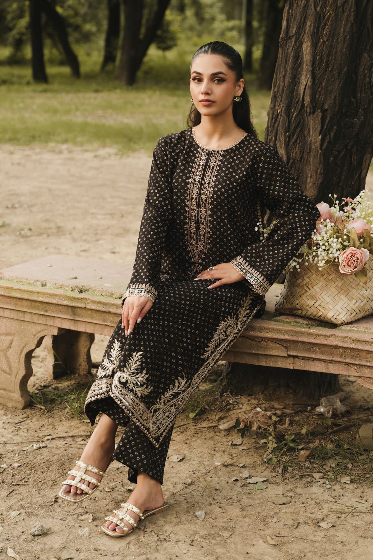 Xenia Formals | Autumn Refresh | BALI - B - is Black dress from Xenia Formals - Ladies Clothes - Maria Faisal