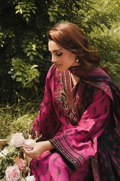 Xenia Formals | Autumn Refresh | CERVIA - is Dark Pink dress from Xenia Formals - Ladies Clothes - Maria Faisal