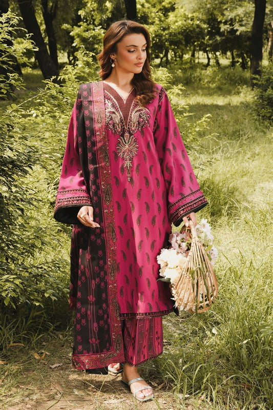 Xenia Formals | Autumn Refresh | CERVIA - is Dark Pink dress from Xenia Formals - Ladies Clothes - Maria Faisal