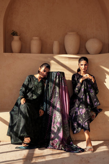 Xenia Formals | Autumn Refresh | EMBER - is Bottle Green dress from Xenia Formals - Ladies Clothes - Maria Faisal
