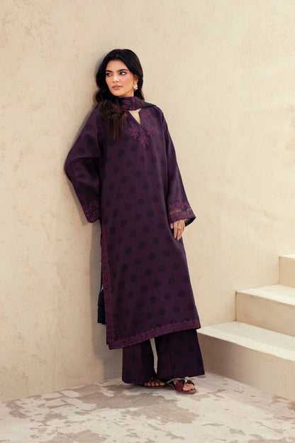 Xenia Formals | Autumn Refresh | IRIS - is Deep Violet dress from Xenia Formals - Ladies Clothes - Maria Faisal