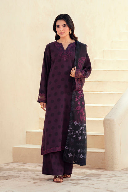 Xenia Formals | Autumn Refresh | IRIS - is Deep Violet dress from Xenia Formals - Ladies Clothes - Maria Faisal