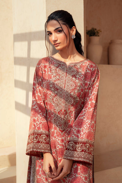 Xenia Formals | Autumn Refresh | LAPIS - is Rust dress from Xenia Formals - Ladies Clothes - Maria Faisal