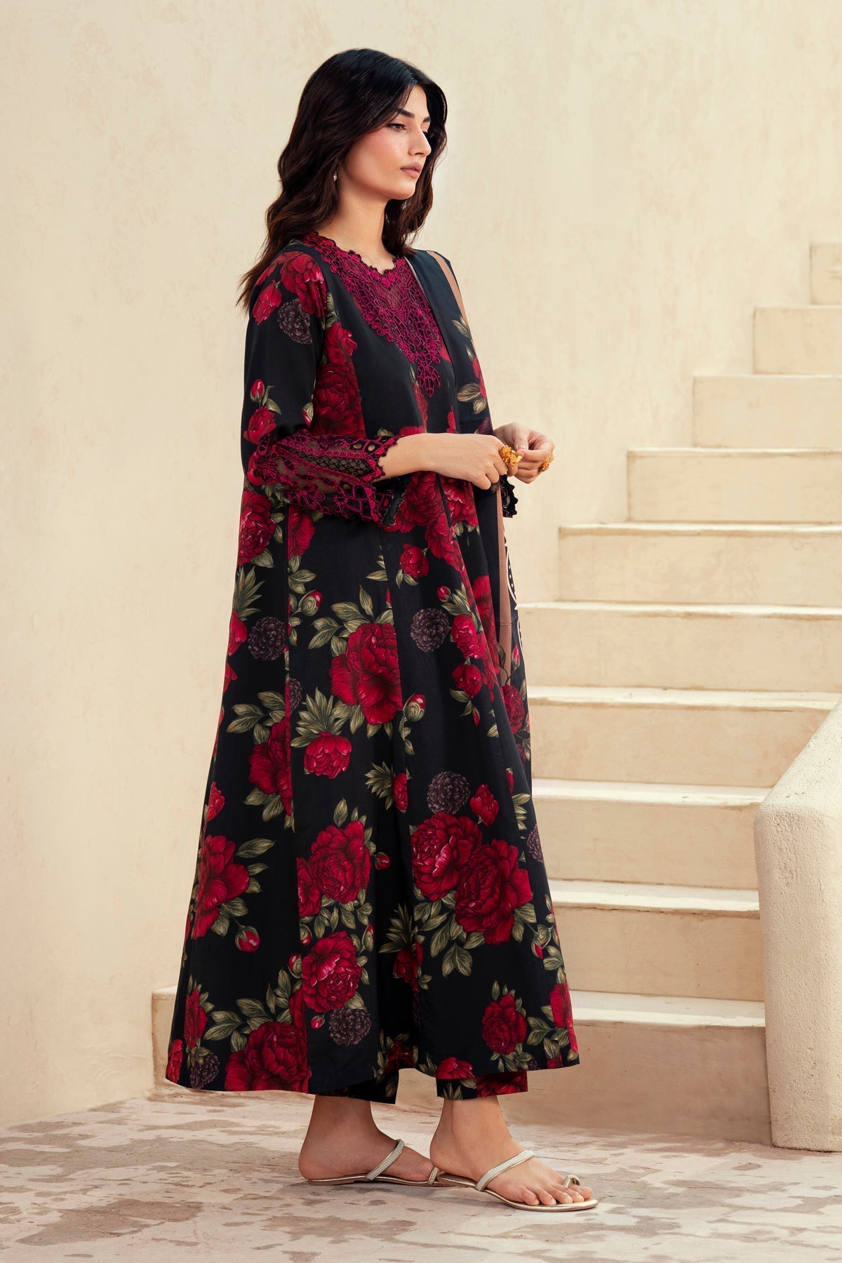 Xenia Formals | Autumn Refresh | RAVENNA - is Black dress from Xenia Formals - Ladies Clothes - Maria Faisal