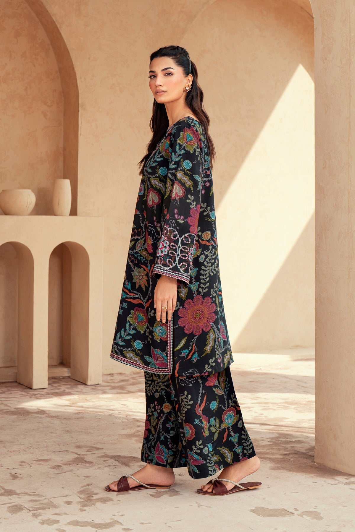 Xenia Formals | Autumn Refresh | ROYA - is Black dress from Xenia Formals - Ladies Clothes - Maria Faisal