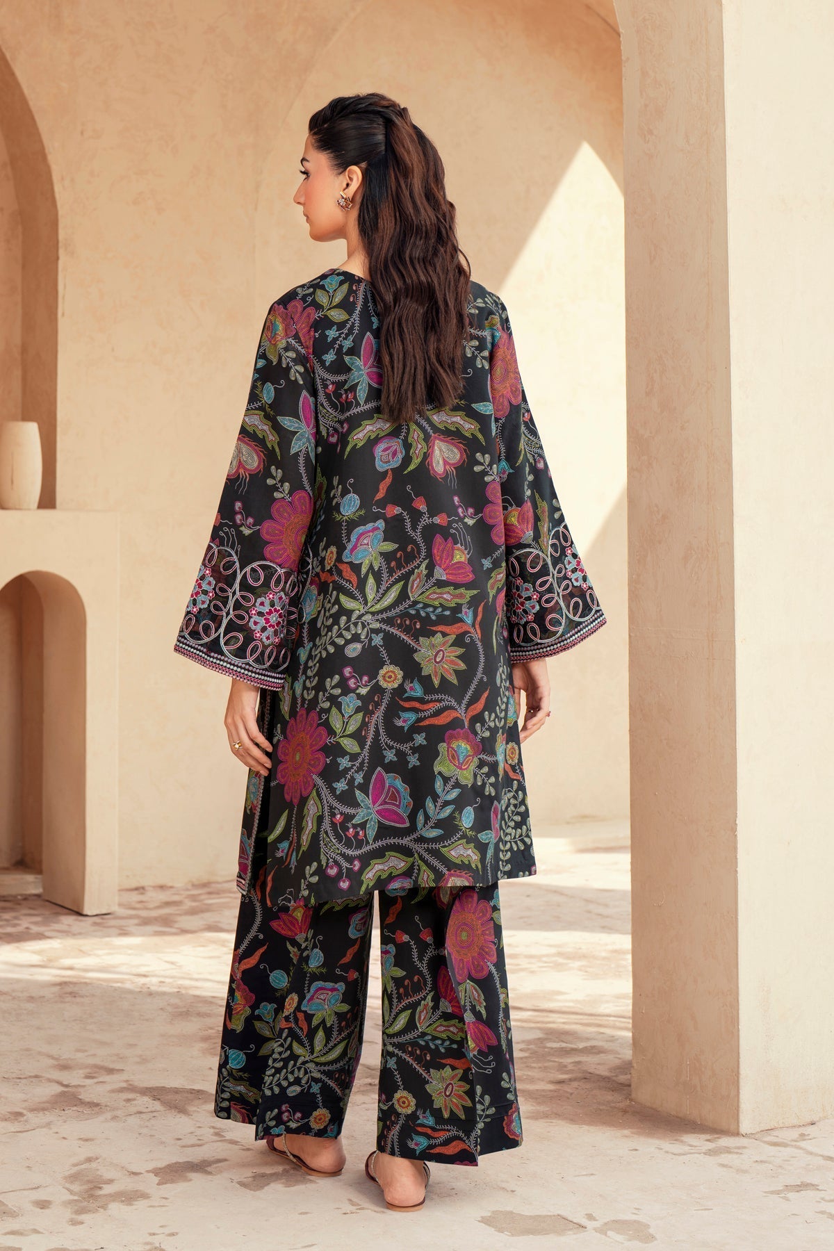 Xenia Formals | Autumn Refresh | ROYA - is Black dress from Xenia Formals - Ladies Clothes - Maria Faisal