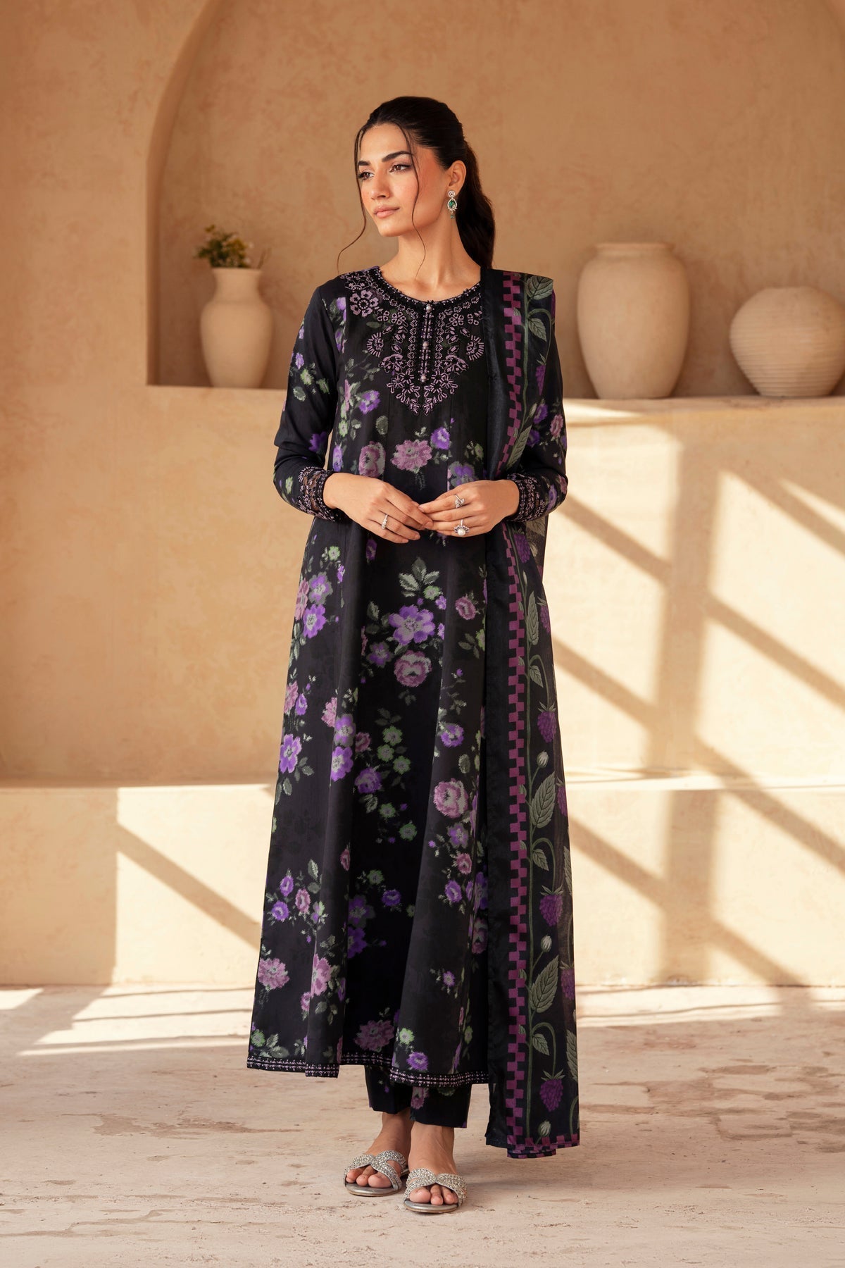 Xenia Formals | Autumn Refresh | SAUVAGE - is Black dress from Xenia Formals - Ladies Clothes - Maria Faisal