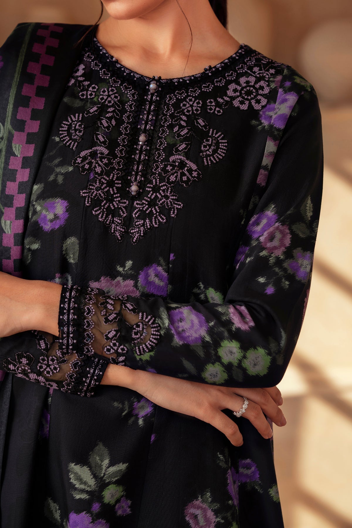 Xenia Formals | Autumn Refresh | SAUVAGE - is Black dress from Xenia Formals - Ladies Clothes - Maria Faisal