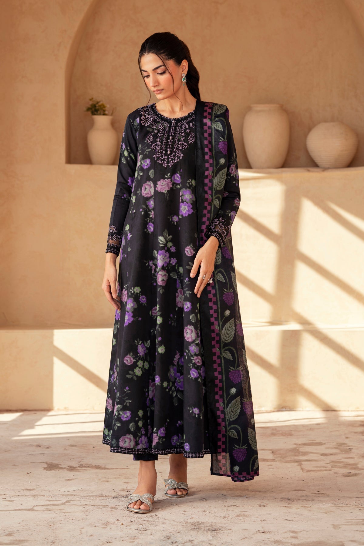 Xenia Formals | Autumn Refresh | SAUVAGE - is Black dress from Xenia Formals - Ladies Clothes - Maria Faisal