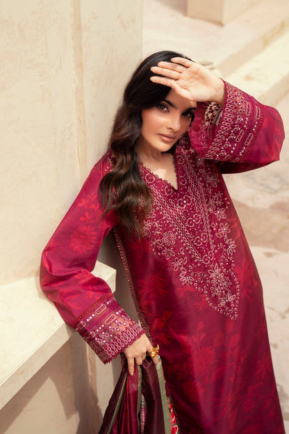 Xenia Formals | Autumn Refresh | STACIE - is Deep Red dress from Xenia Formals - Ladies Clothes - Maria Faisal