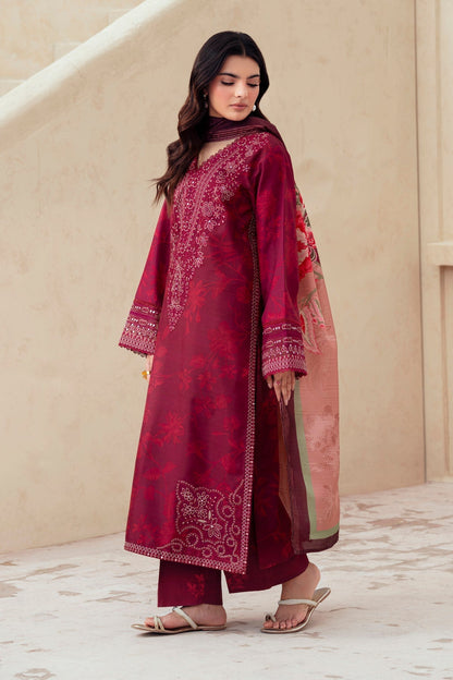 Xenia Formals | Autumn Refresh | STACIE - is Deep Red dress from Xenia Formals - Ladies Clothes - Maria Faisal