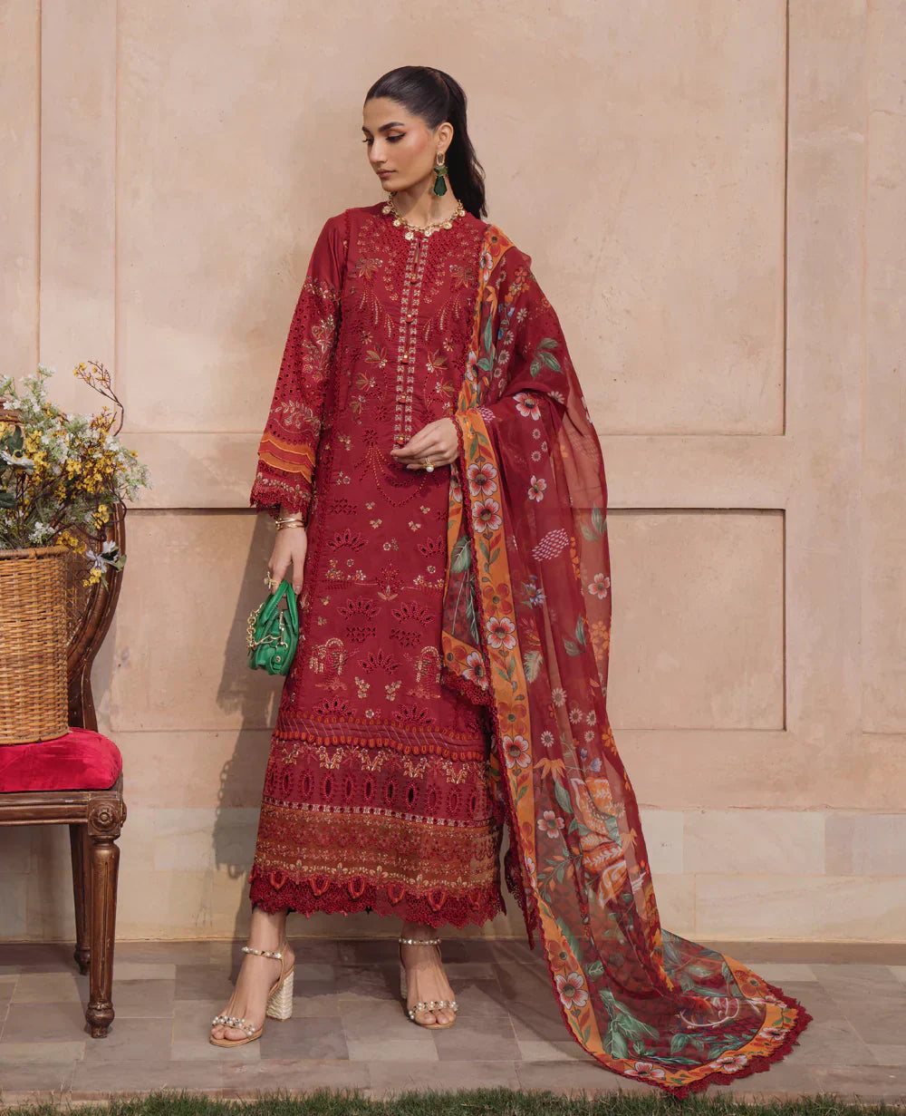 Xenia Formals | Lawn Collection 24 | Zeba