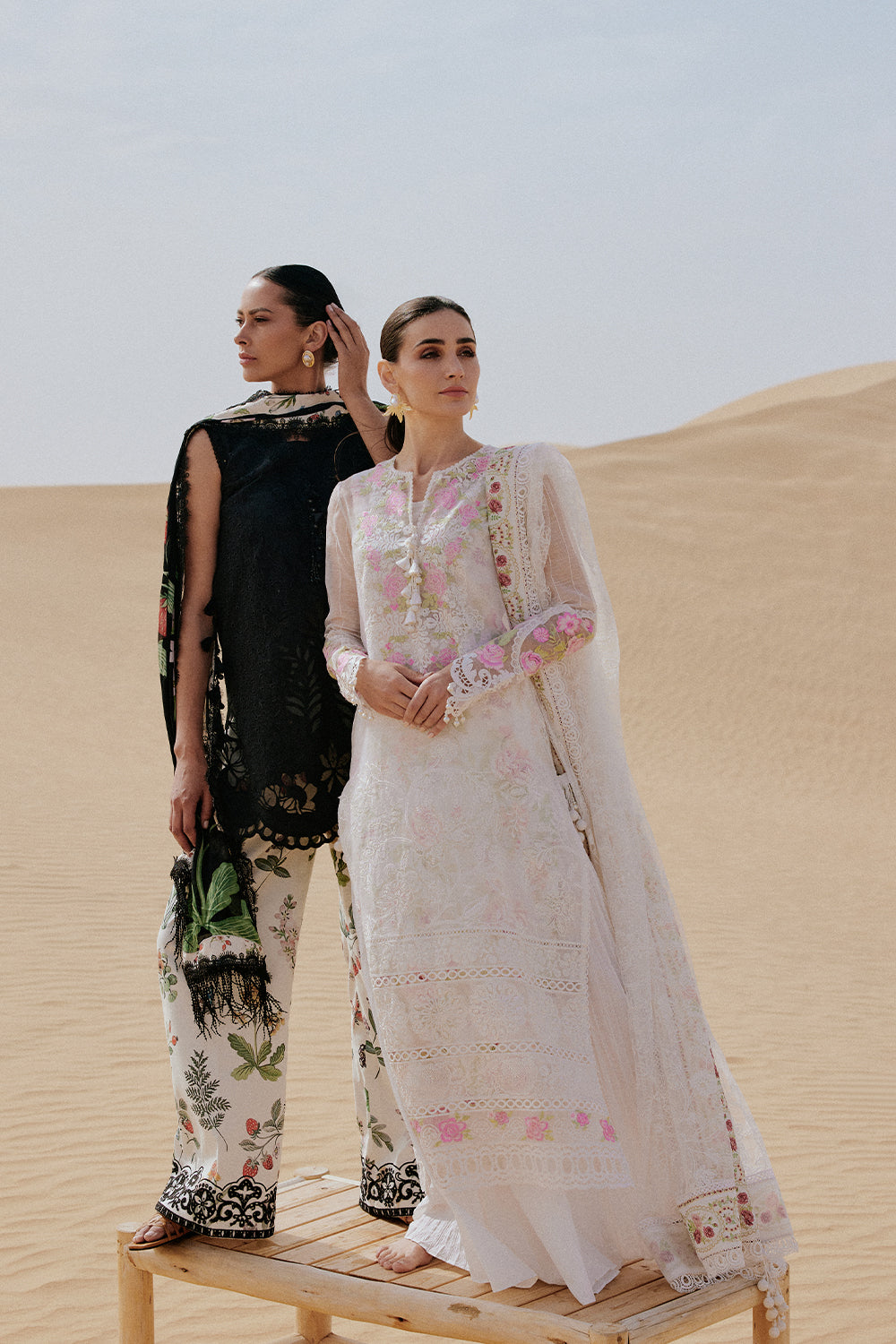 Saira Rizwan | Luxury Lawn 26 | IZEL-SRL26-09 - Dress - available at Maria Faisal in UK and USA.