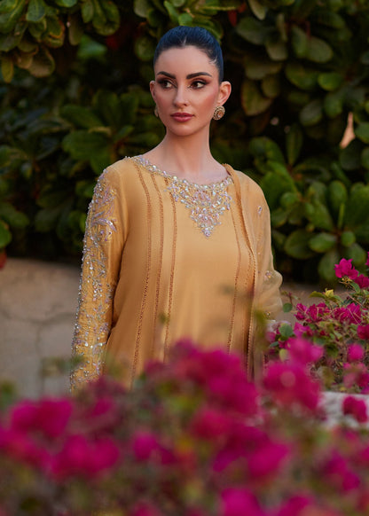 Kanwal Malik | Ghina Luxury Pret | Reha - Luxury Dress - available at Maria Faisal in UK and USA.