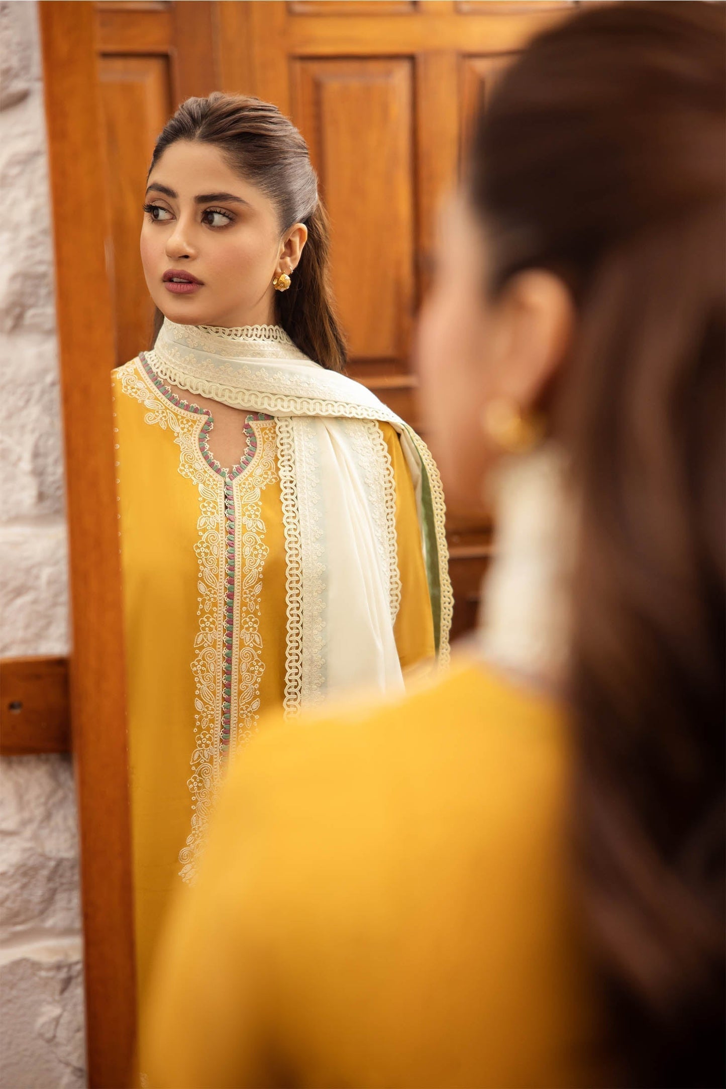 Zaha | Lawn 24 | FERYA (ZL24-06 A) - Ladies Clothes - Maria Faisal